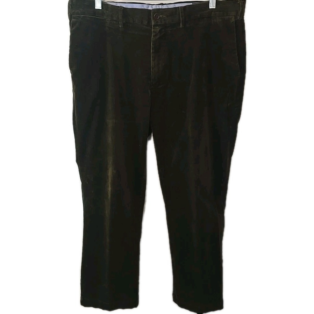 Polo Ralph Lauren Classic Fit 38x32 (Fits 38x27) Mens Brown Green Corduroy Pants
